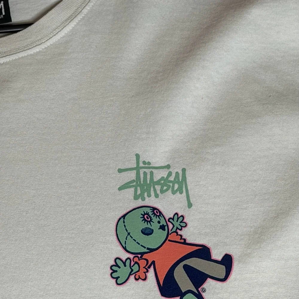 STUSSY DOLLIE PIGMENT DYED TEE NATURAL - LARGE NWOT Size Large - Picture 4 of 8